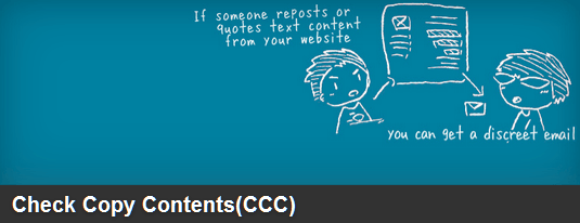 Check Copy Contents(CCC)