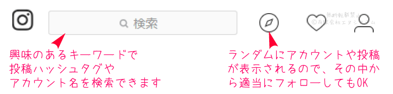投稿・アカウントを検索する