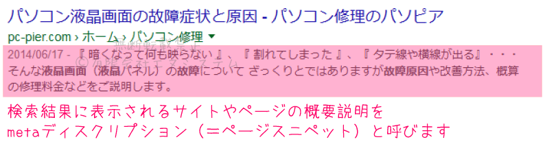 Content Types：メタディスクリプション