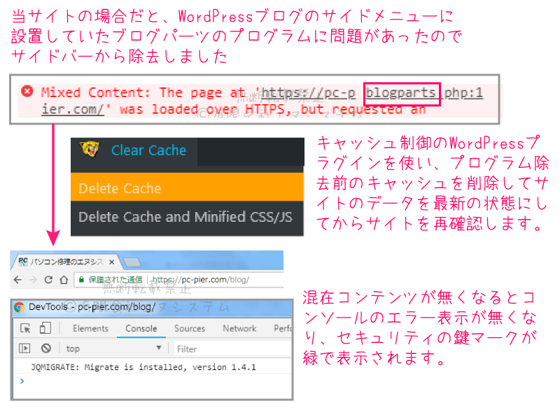 Google Chromeの混在コンテンツ検証ツール3